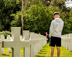 Le cimetière américain de Normandie