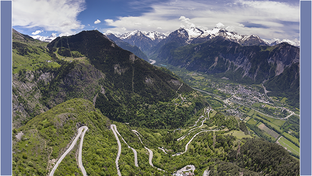 Alpe d'Huez vue