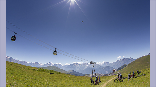 Alpe d'Huez piste cyclable