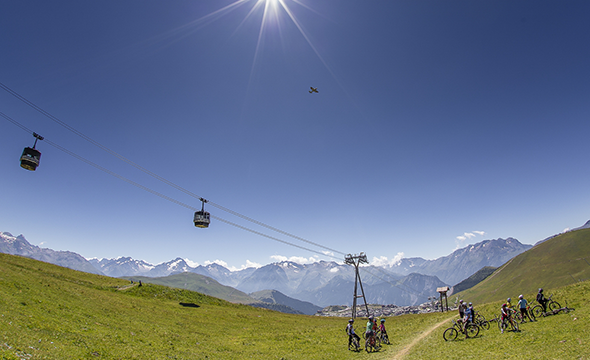 Alpe d'Huez piste cyclable