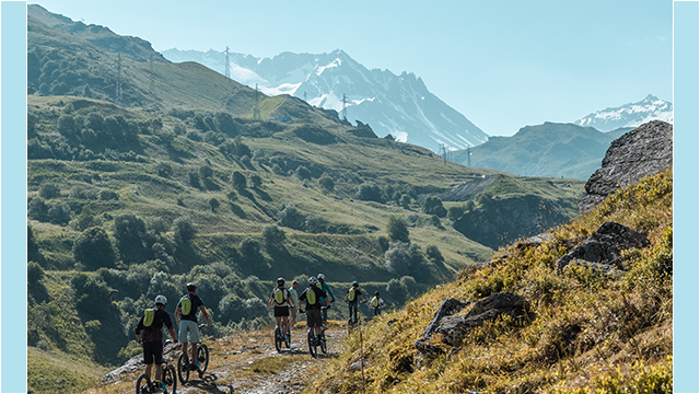 Les Menuires à vélo